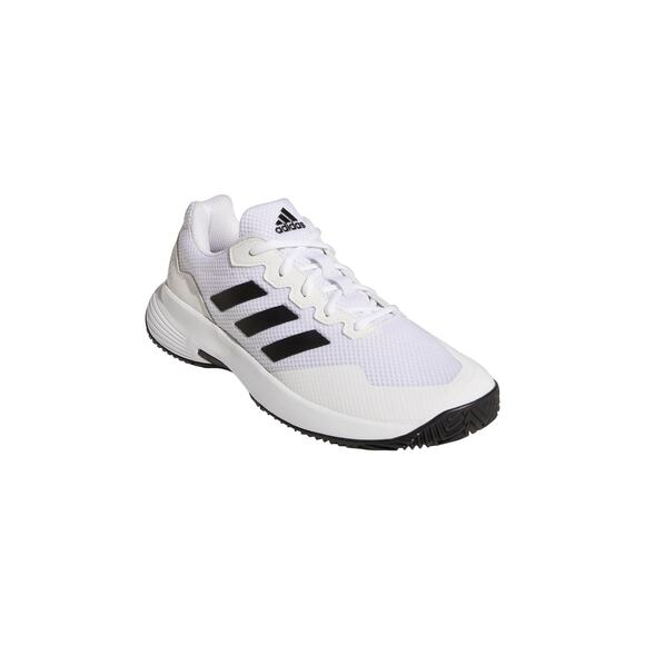 NWT Adidas GameCourt 2 Men’s Tennis Shoes White/Black size 8